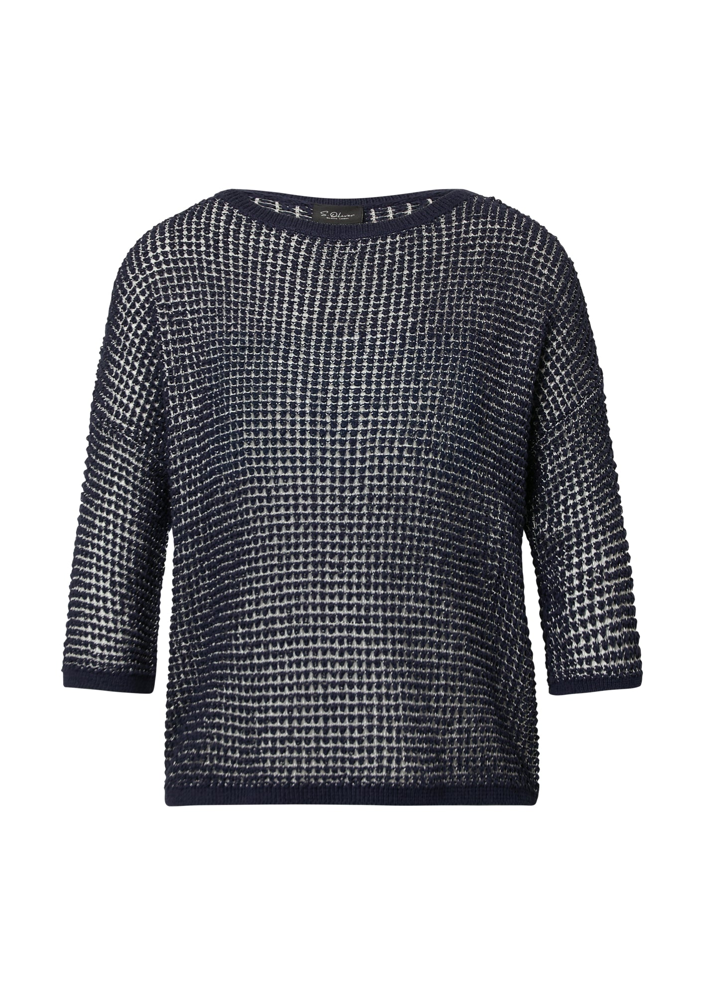 s.Oliver BLACK LABEL Pullover  dunkelblau