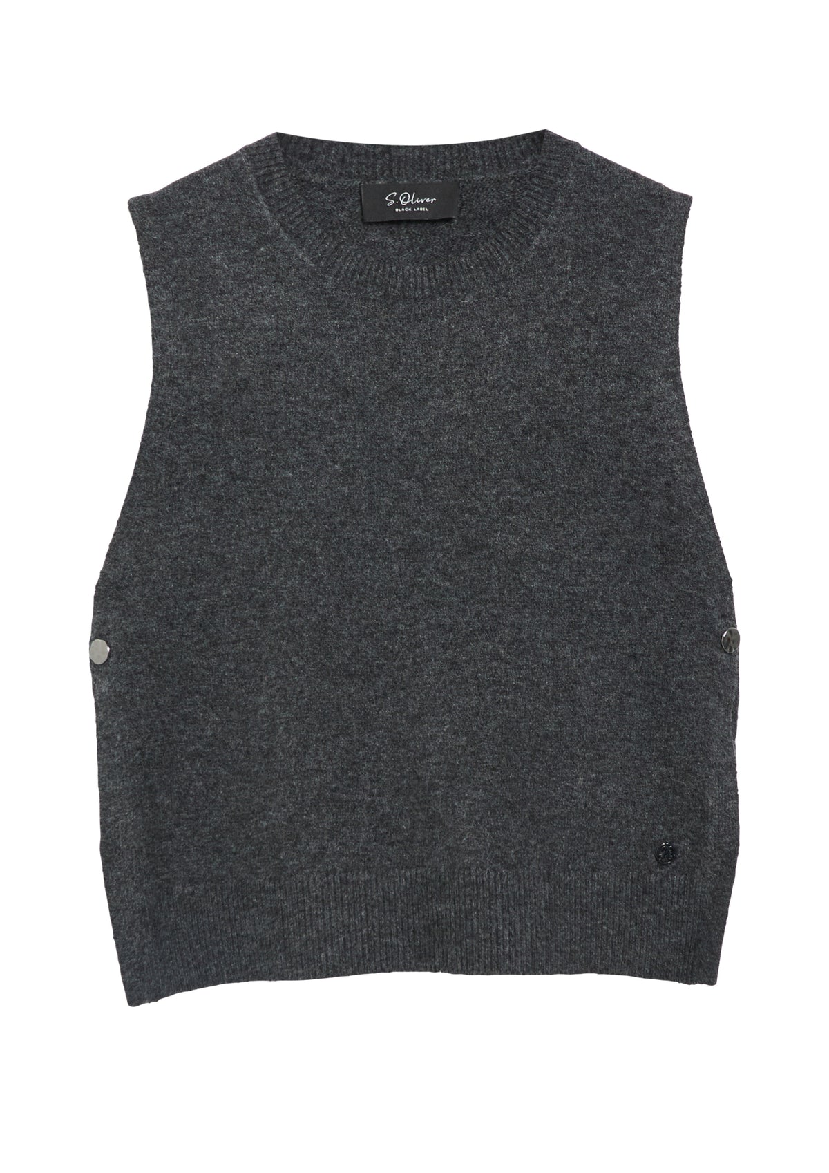 s.Oliver BLACK LABEL Pullunder  dunkelgrau