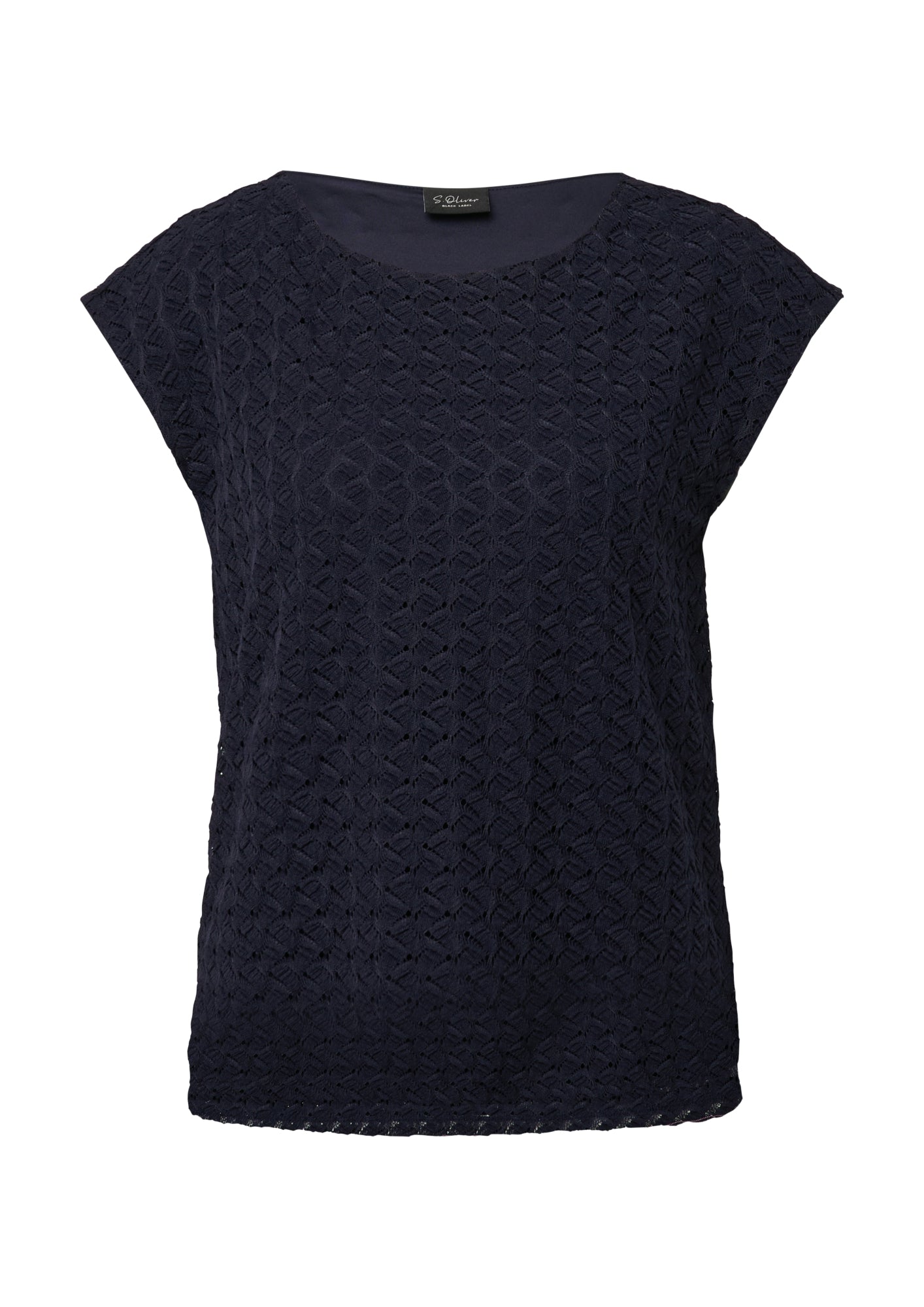 s.Oliver BLACK LABEL T-Shirts  blau