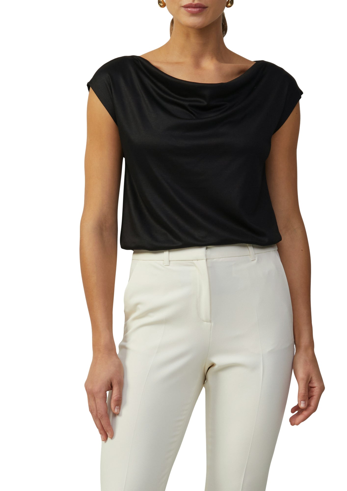 s.Oliver BLACK LABEL T-Shirts  schwarz