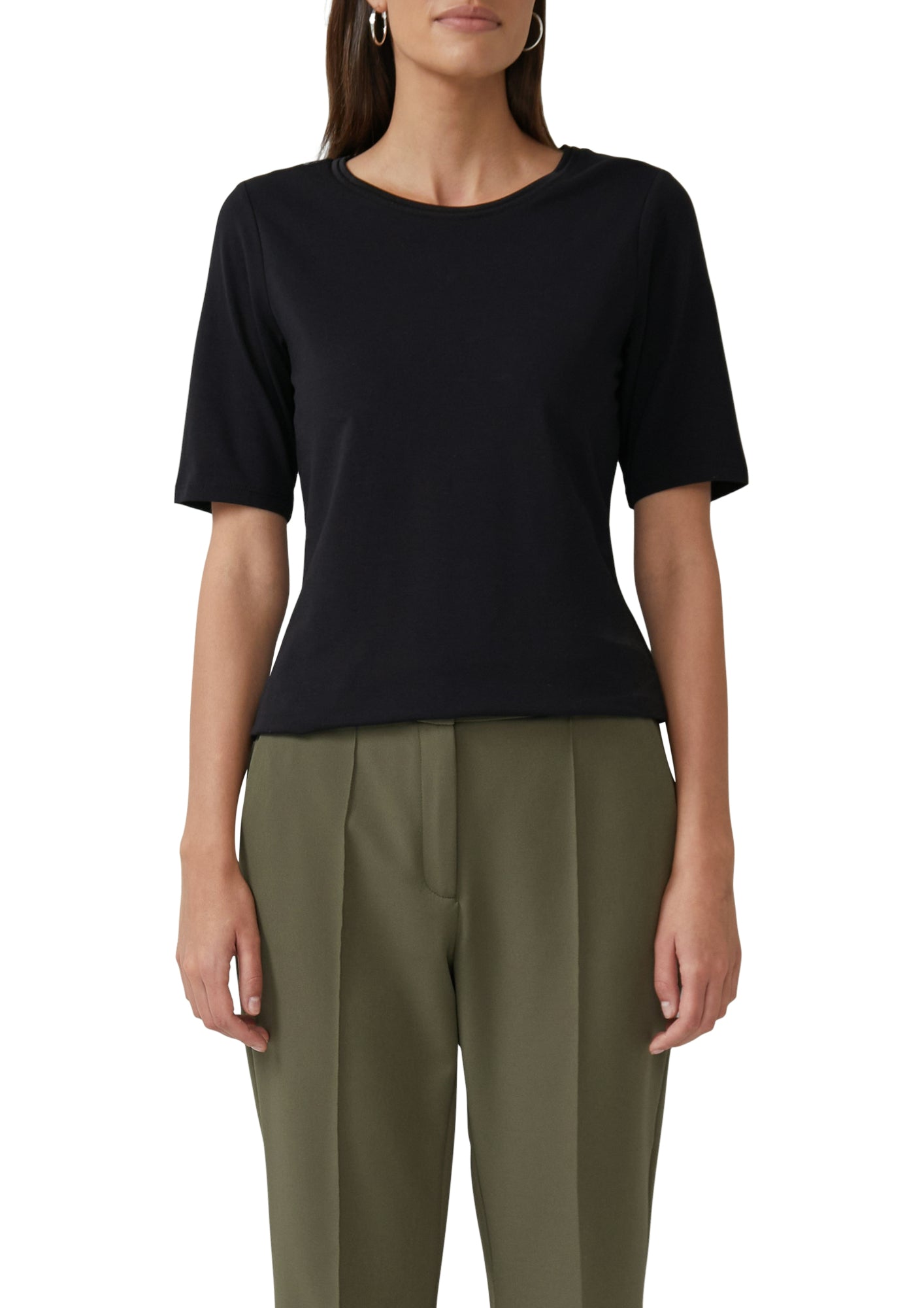 s.Oliver BLACK LABEL T-Shirts  schwarz