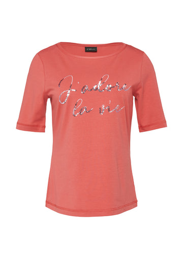 T-Shirt mit Frontprint