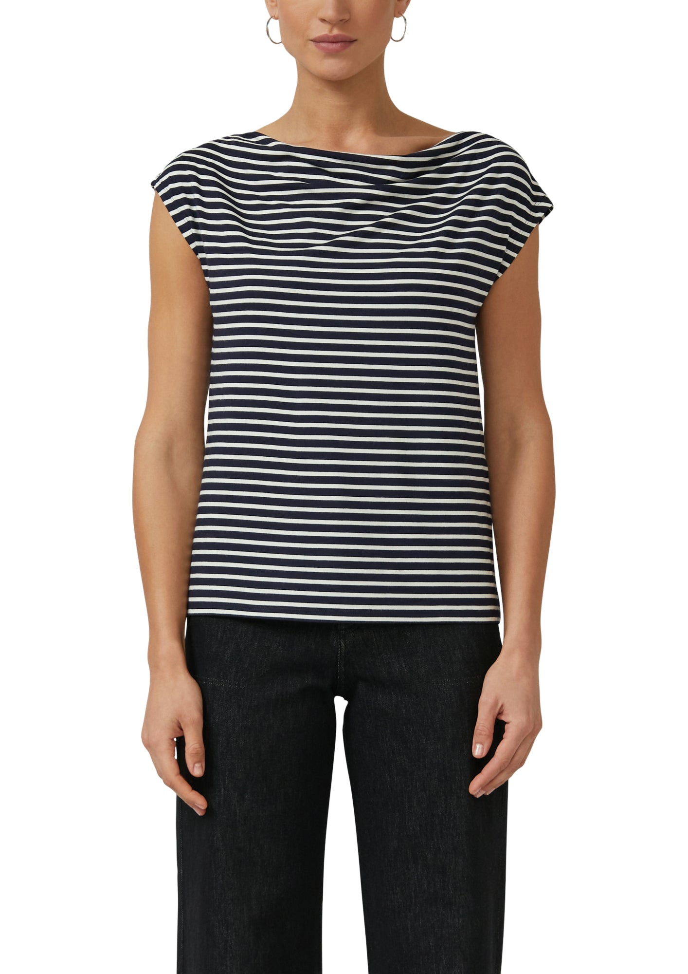 s.Oliver BLACK LABEL T-Shirts  blau