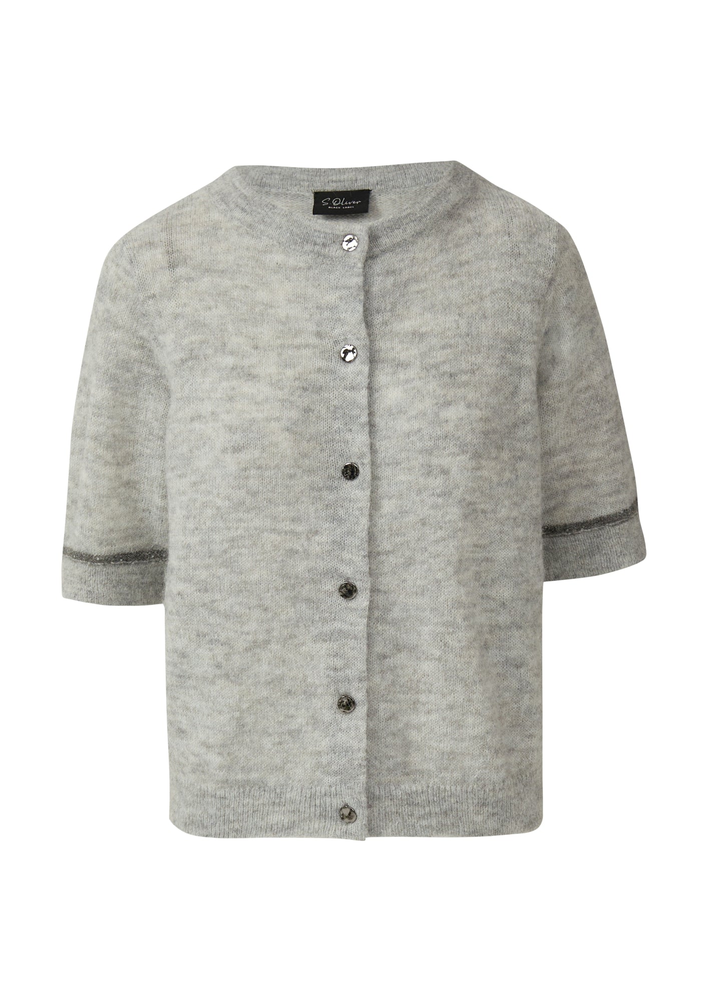 s.Oliver BLACK LABEL Strickjacken  grau