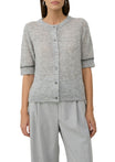 s.Oliver BLACK LABEL Strickjacken  grau