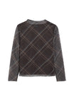 s.Oliver BLACK LABEL Langarmshirts  braun