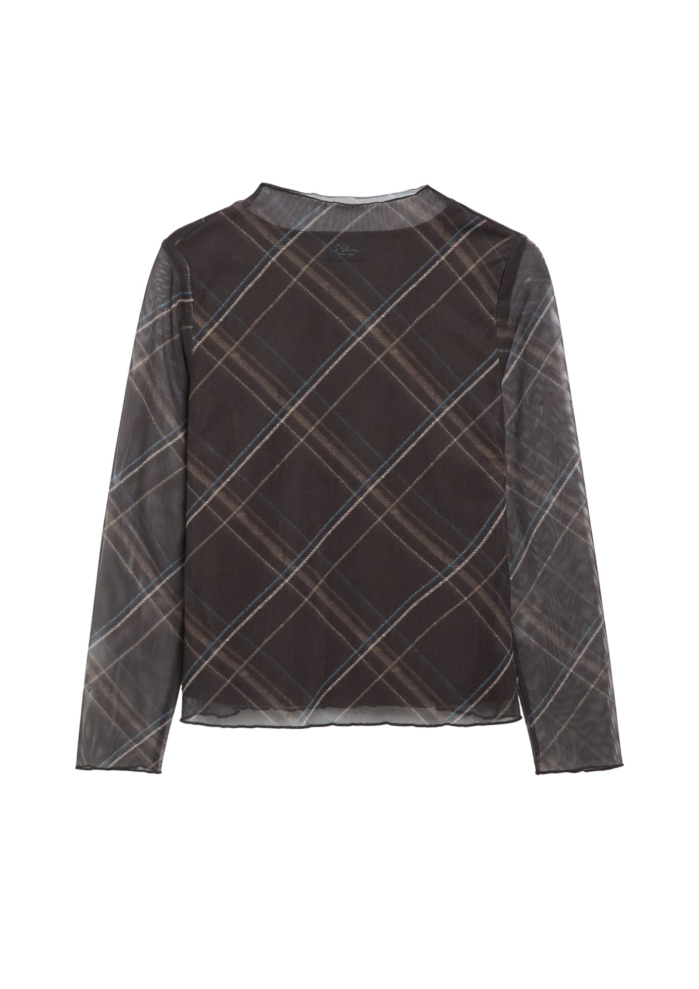 s.Oliver BLACK LABEL Langarmshirts  braun