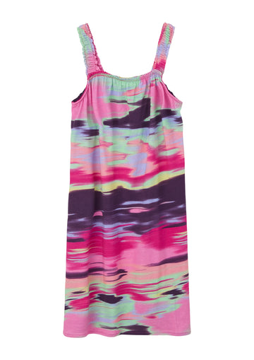 AOP-Kleid aus Slubjersey