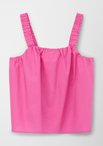 Bluse aus Popeline