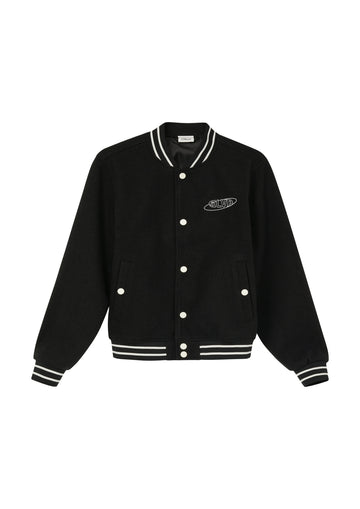 College-Jacke mit Kontrastdetails