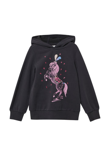 Hoodie aus Baumwollmix