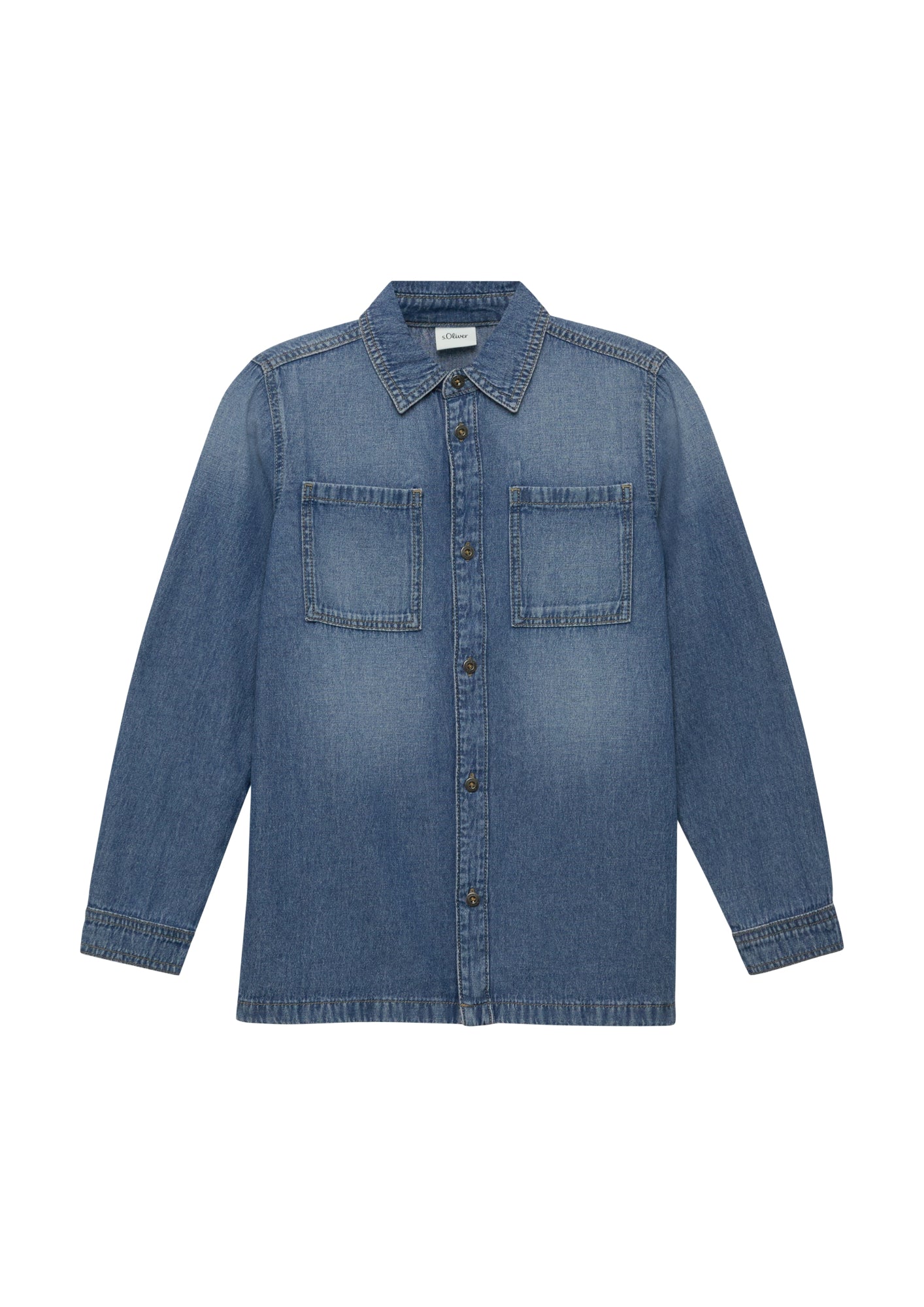 s.Oliver Junior Shirts & Hemden  blau