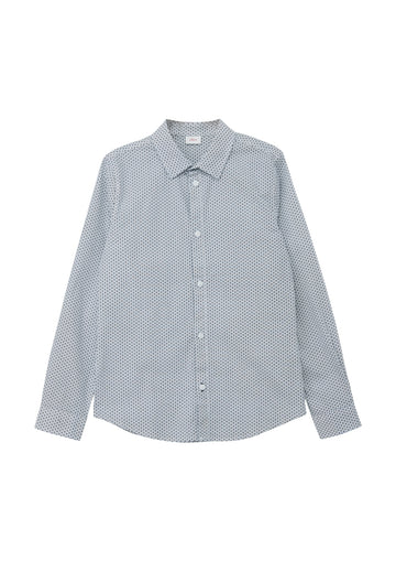 Langarmhemd aus Popeline