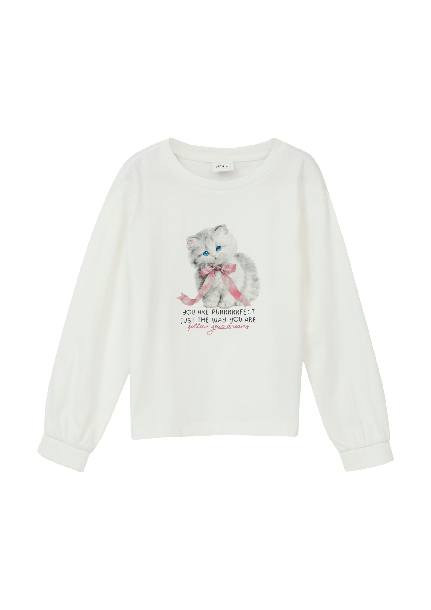 s.Oliver Junior Shirts & Blusen  weiß