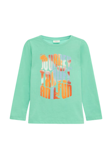Longsleeve mit Frontprint