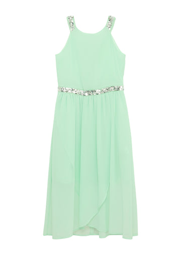 Midikleid aus Chiffon