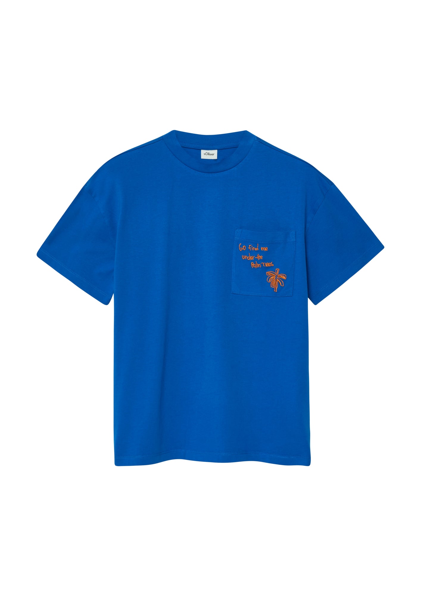 s.Oliver Junior Shirts & Hemden  blau