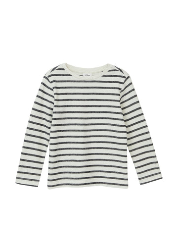 Strukturiertes Langarmshirt
