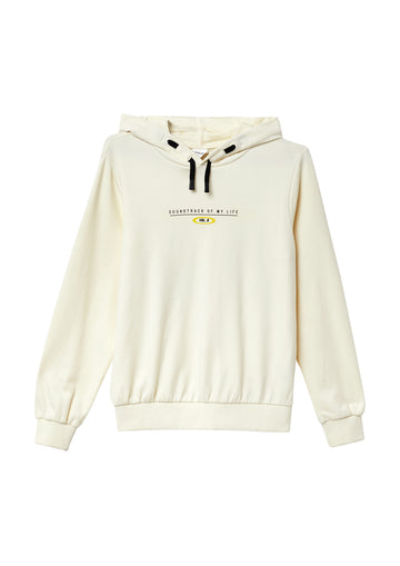 Sweatshirt mit Front- und Rückenprint