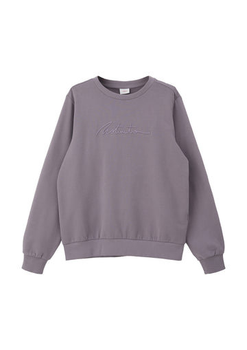 Sweatshirt mit Statement-Print