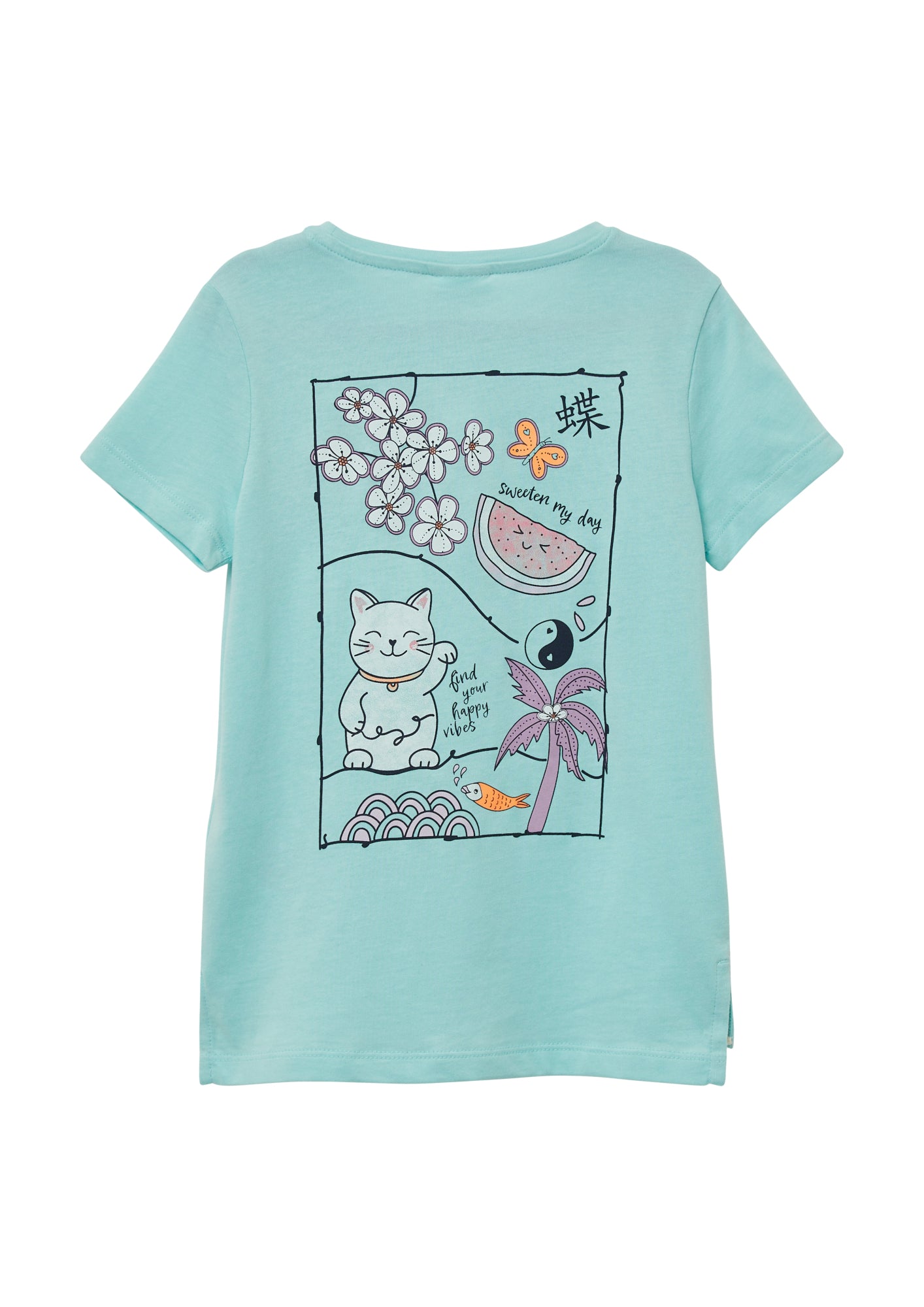 s.Oliver Junior Shirts & Blusen  türkis