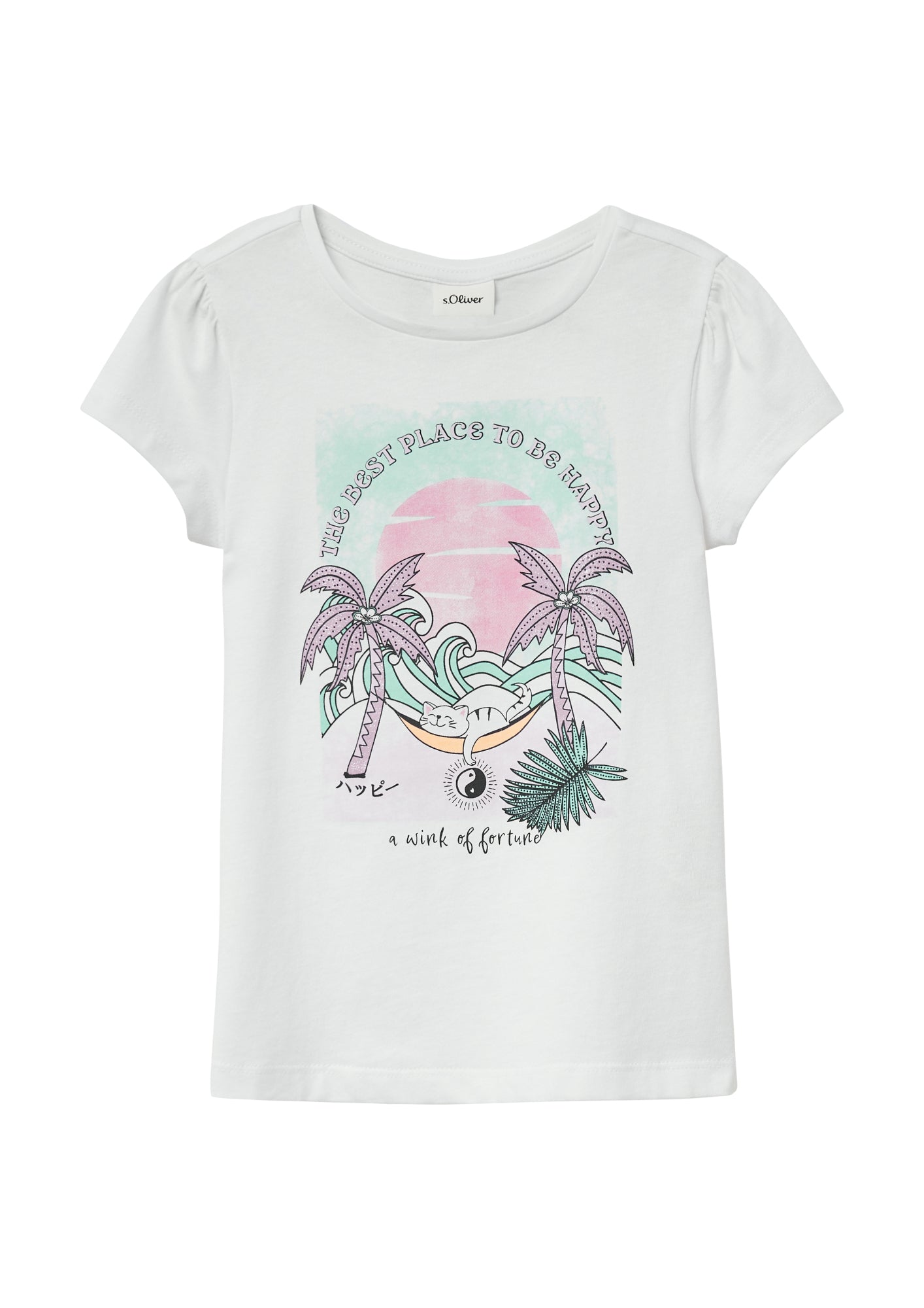 s.Oliver Junior Shirts & Blusen  weiß