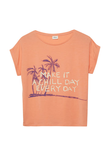 T-Shirt mit Frontprint