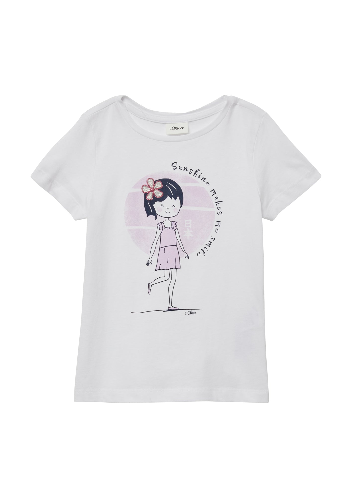 s.Oliver Junior Shirts & Blusen  weiß