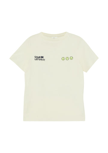 T-Shirt mit großem Rückenprint