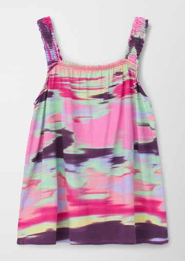 Top mit Slub-Struktur