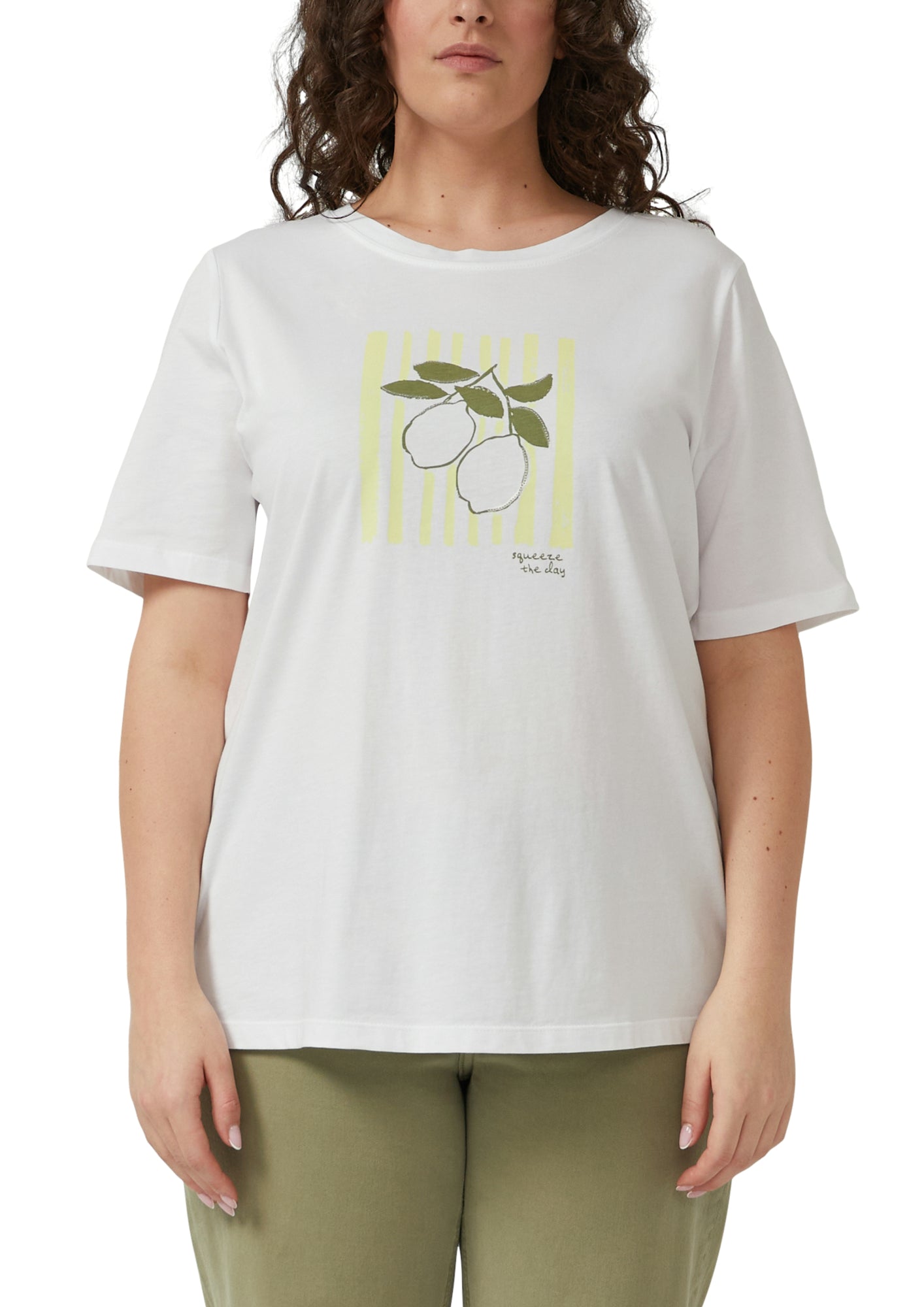 s.Oliver PLUS T-Shirts  weiß