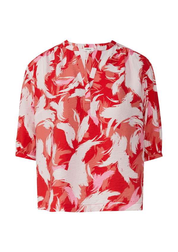 s.Oliver PLUS Blusen  rot