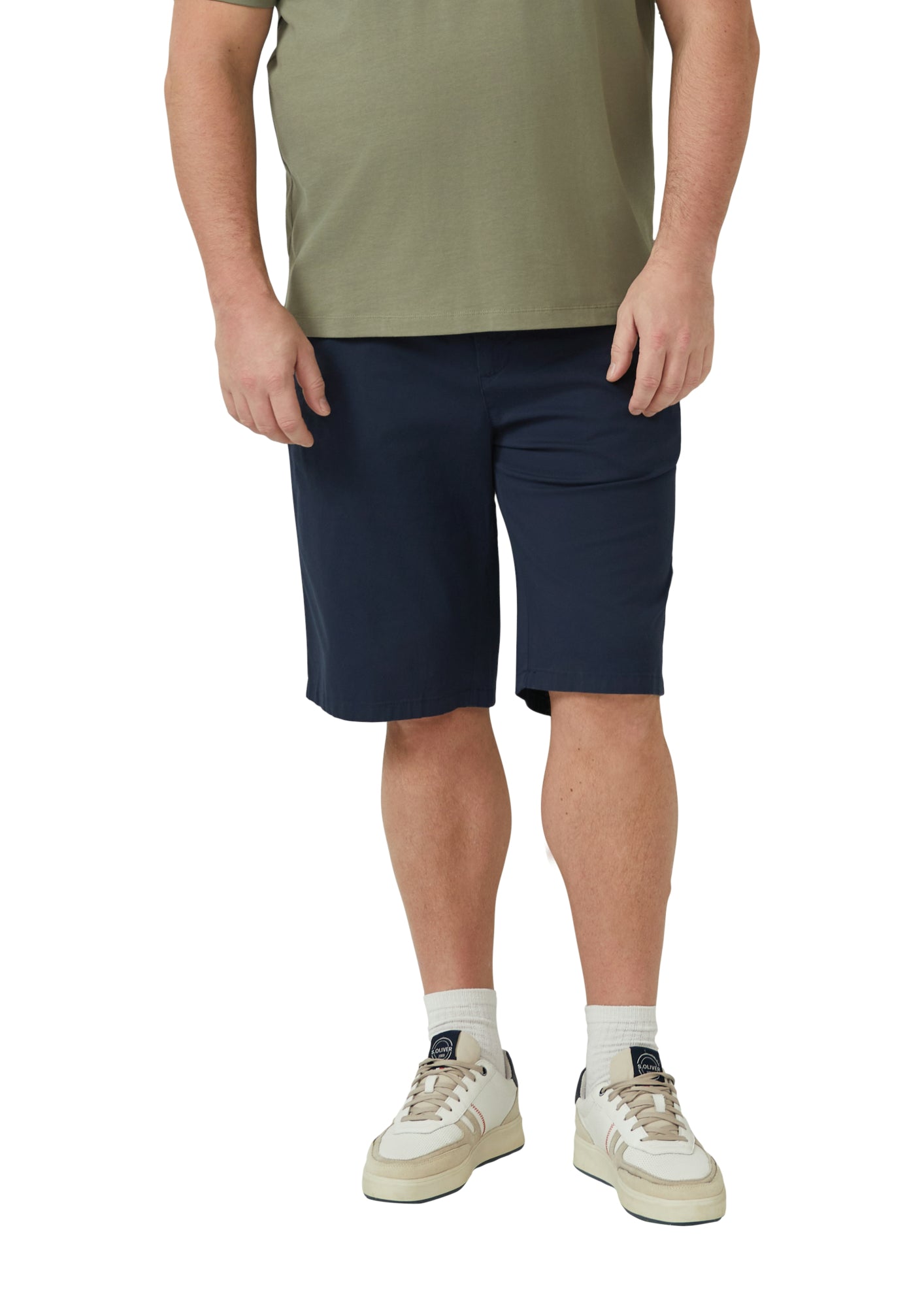 s.Oliver PLUS Jeansshorts  blau
