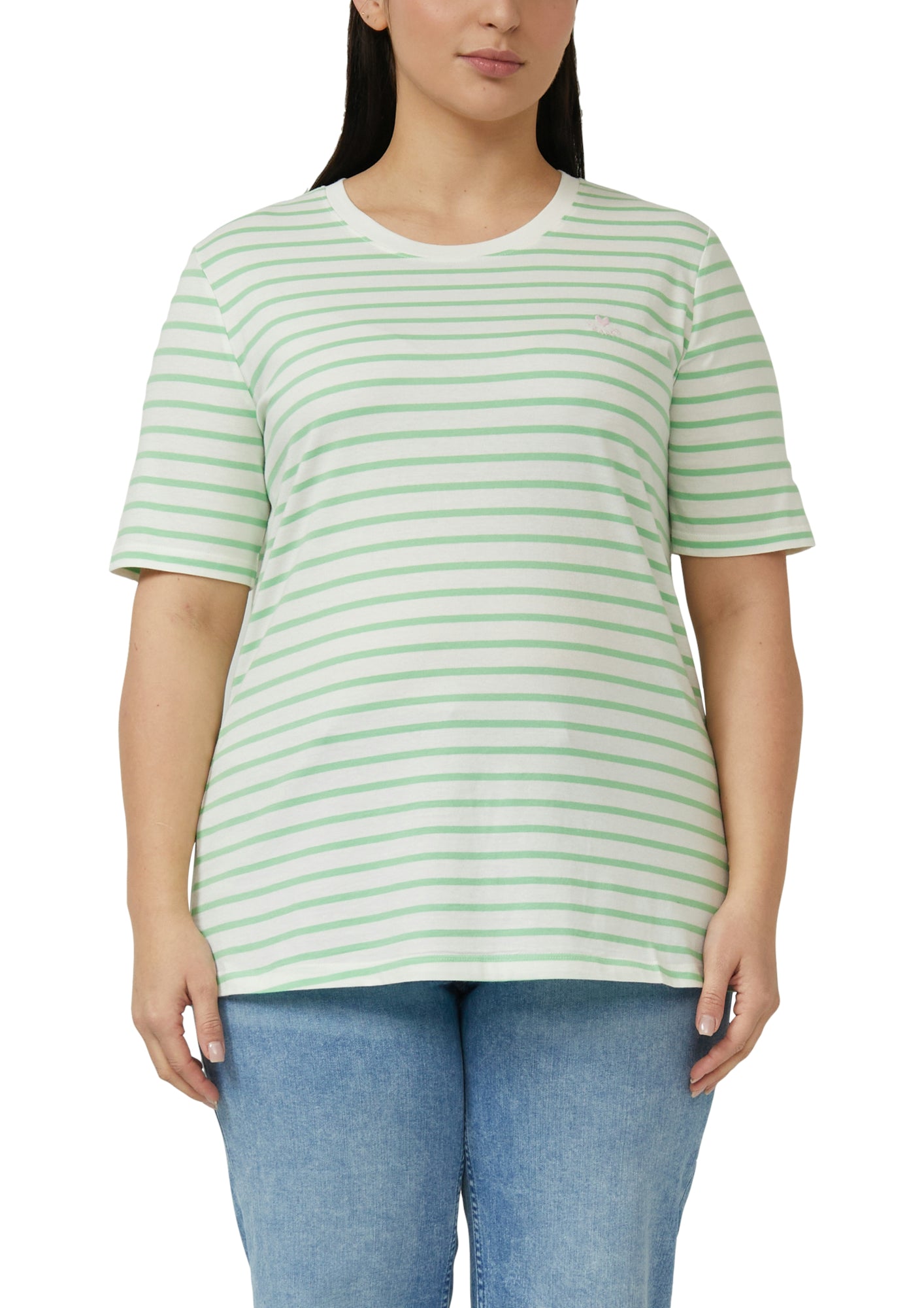 s.Oliver PLUS T-Shirts  grün