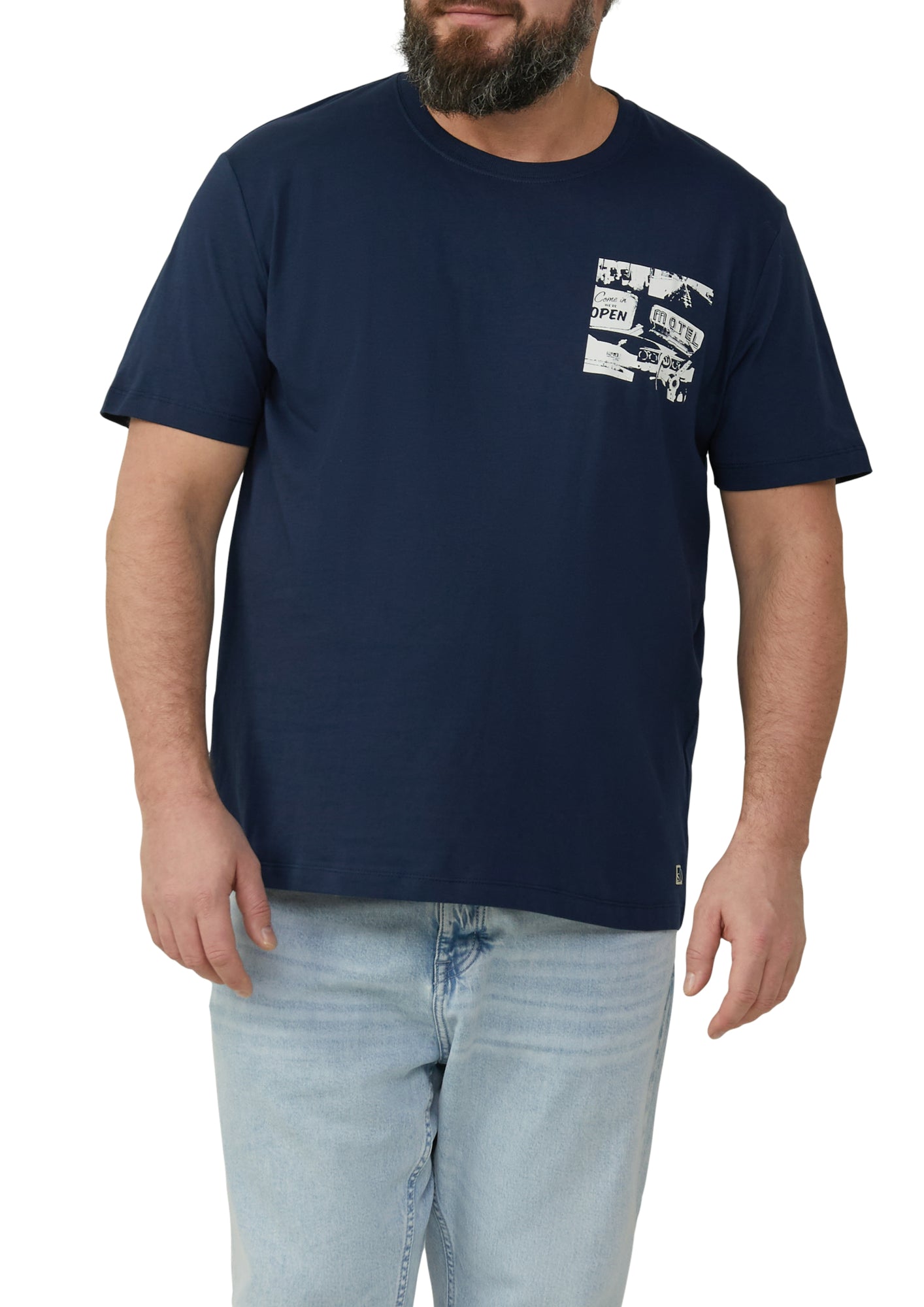 s.Oliver PLUS T-Shirts  dunkelblau