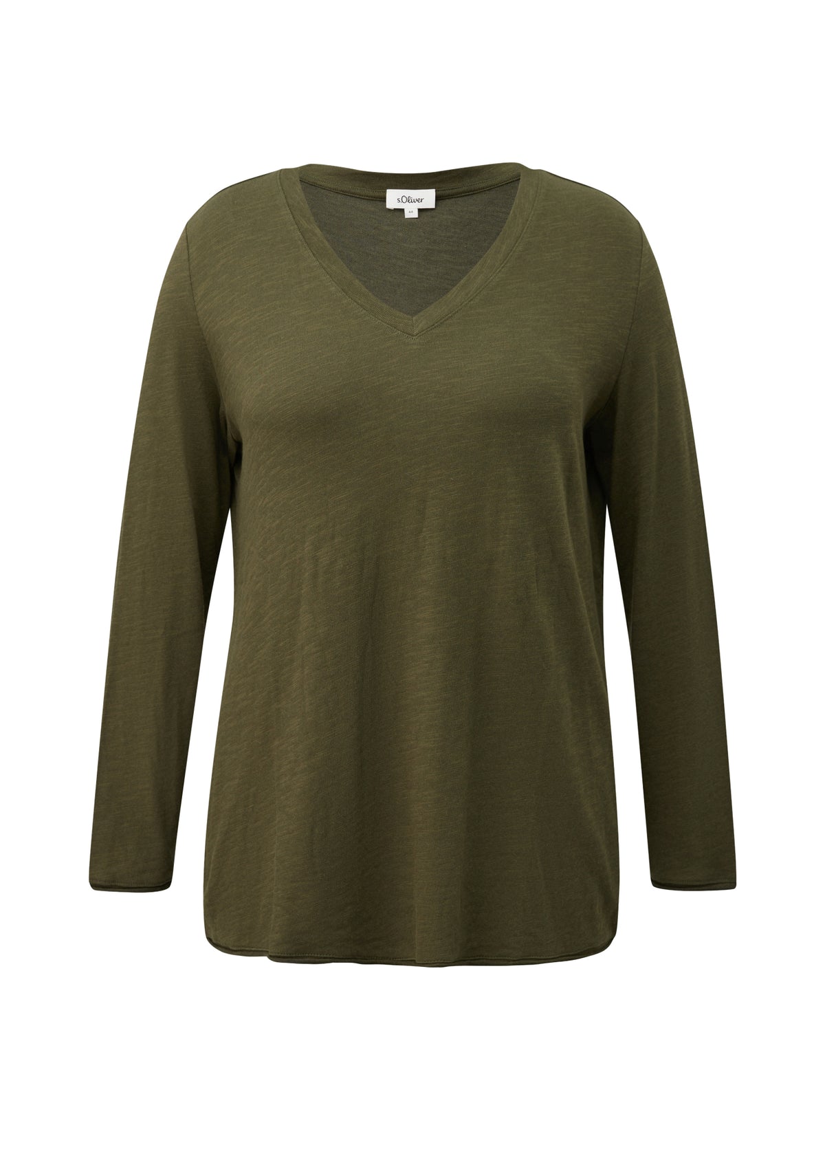 s.Oliver PLUS Langarmshirts  oliv