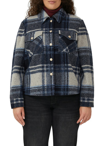 Leichte Wollmix-Jacke