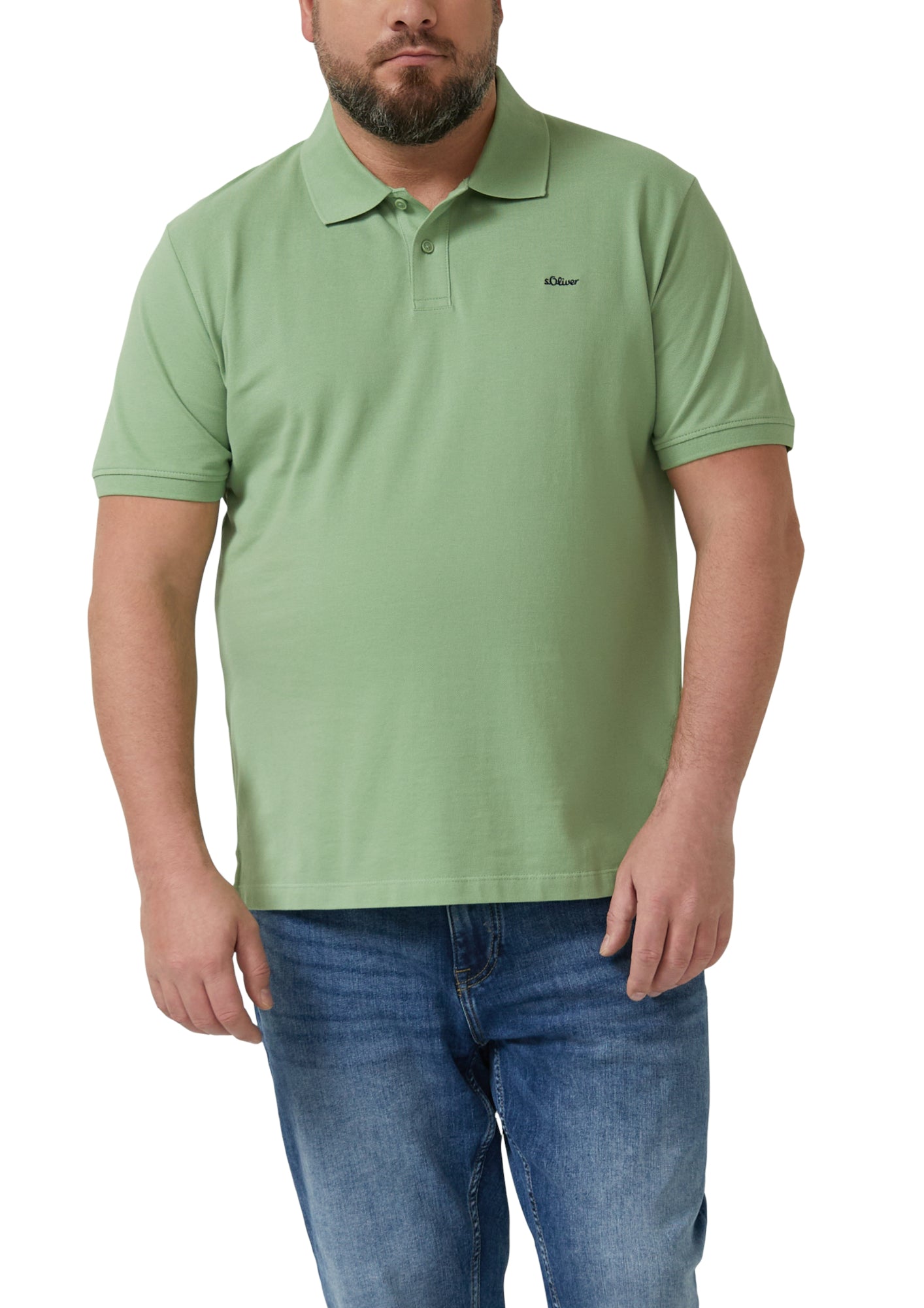 s.Oliver PLUS Poloshirts  grün