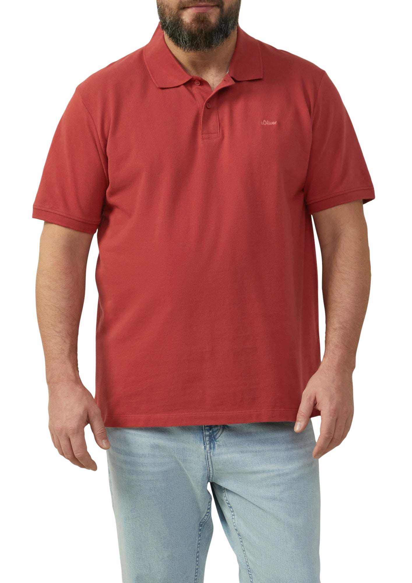 s.Oliver PLUS Poloshirts  rot