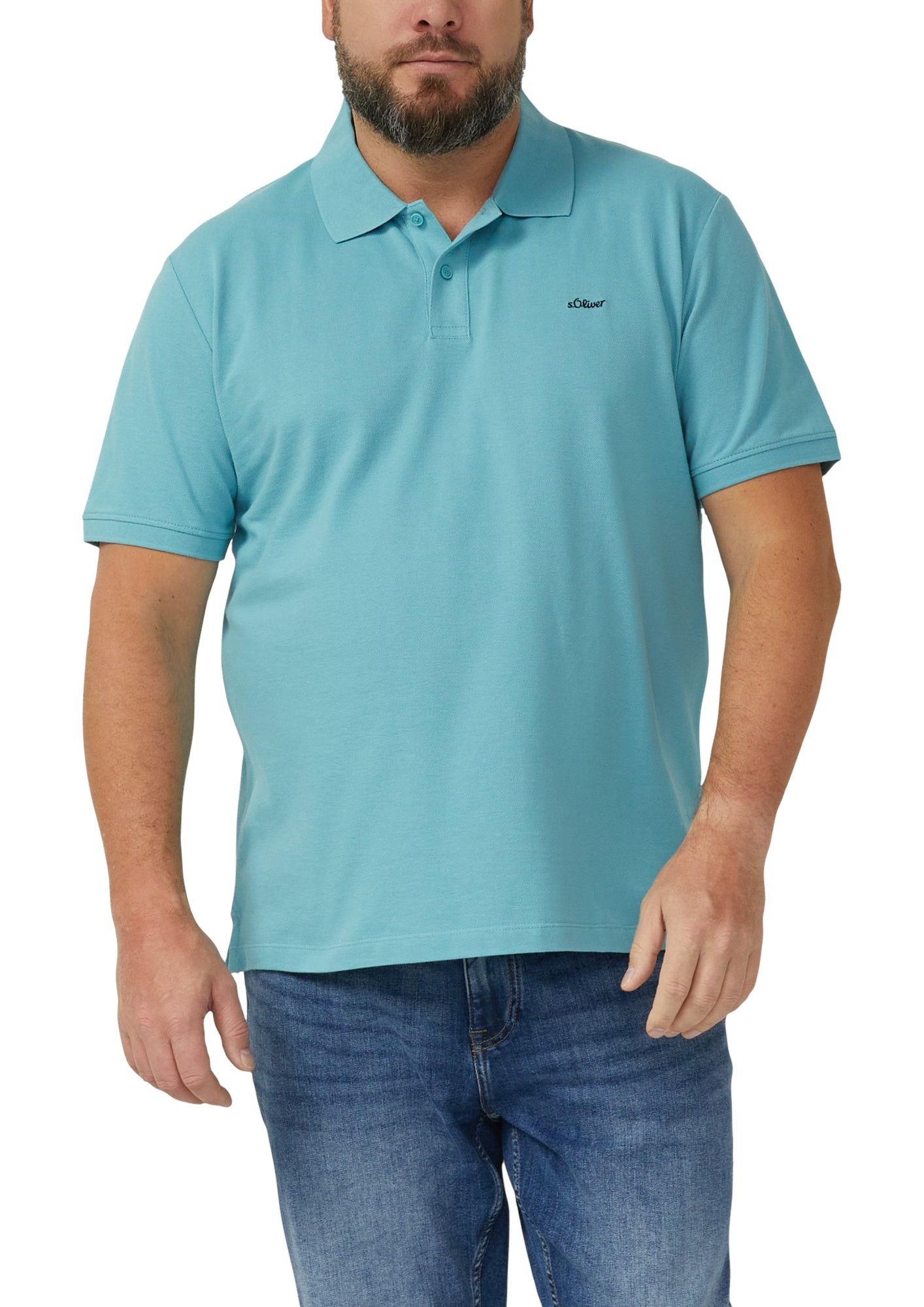 s.Oliver PLUS Poloshirts  türkis