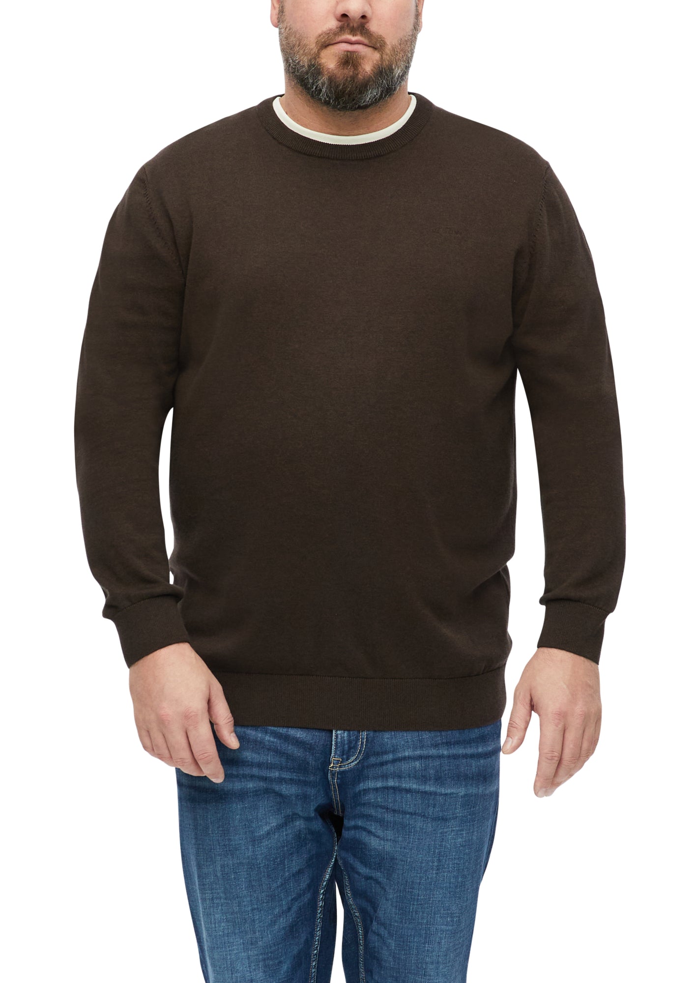 s.Oliver PLUS Pullover  braun