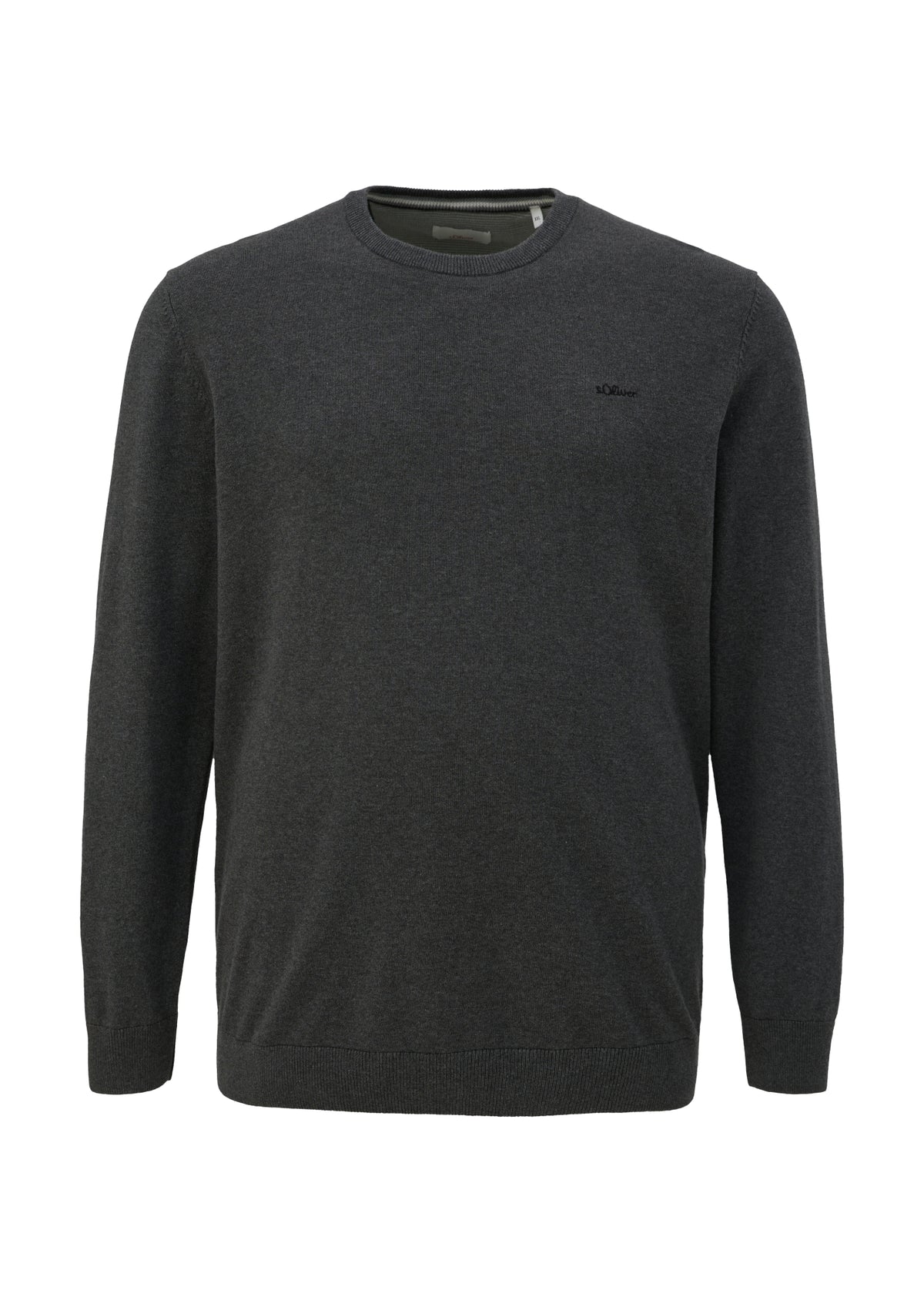 s.Oliver PLUS Pullover  dunkelgrau
