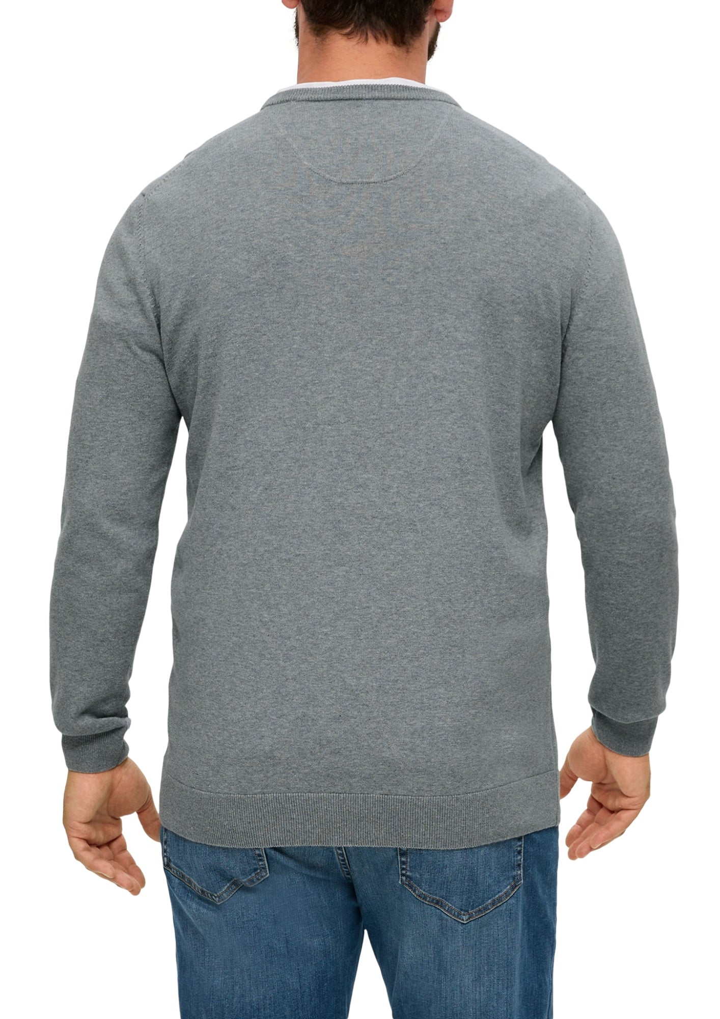 s.Oliver PLUS Pullover  grau
