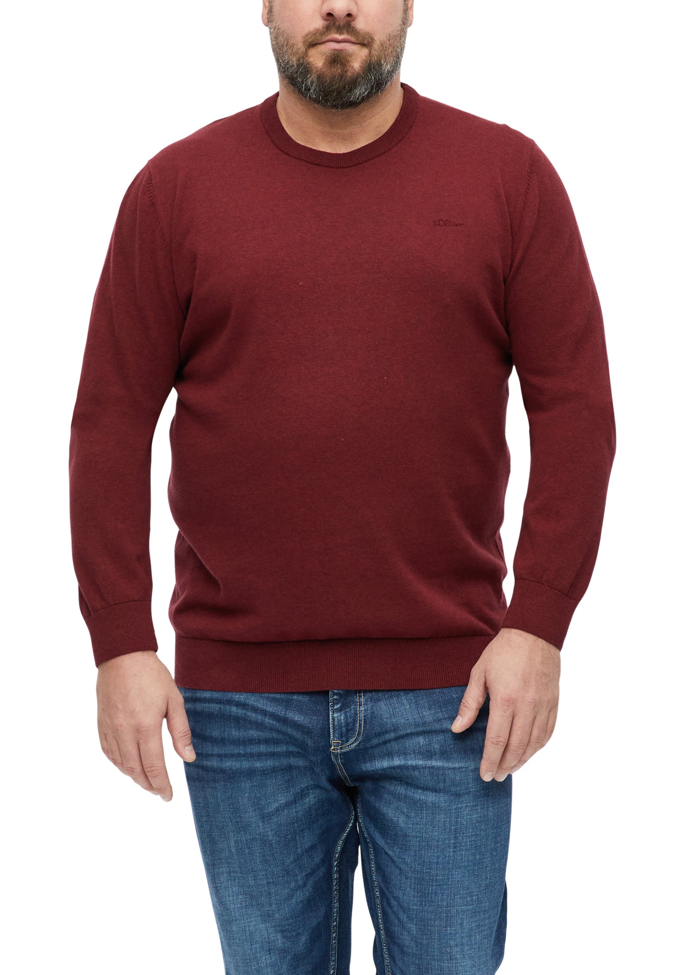 s.Oliver PLUS Pullover  rot