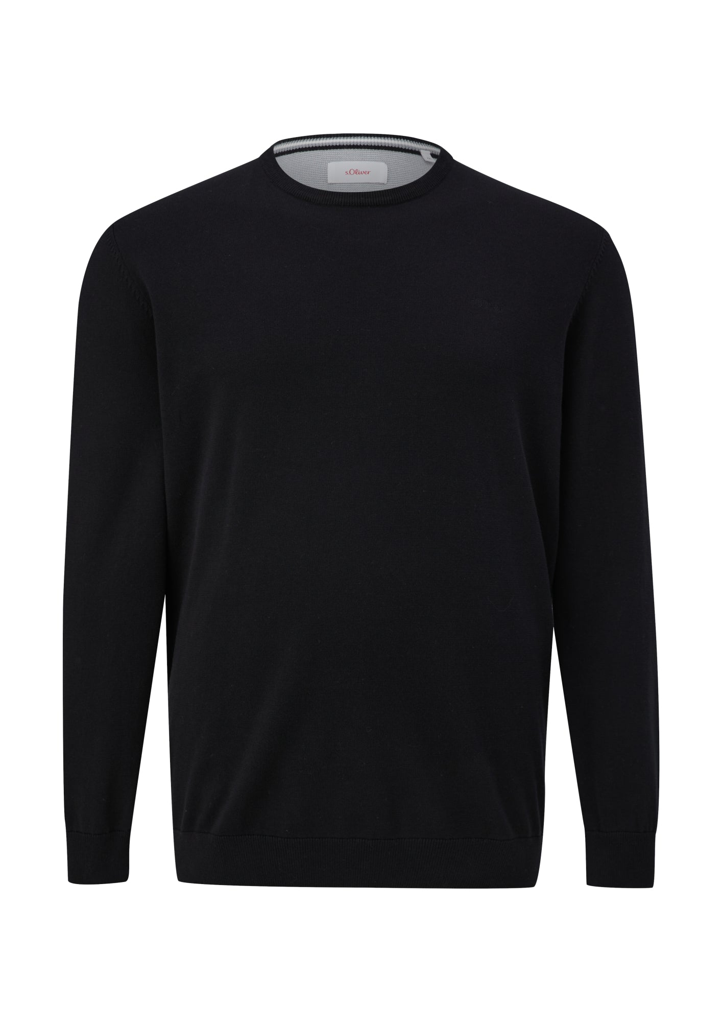 s.Oliver PLUS Pullover  schwarz