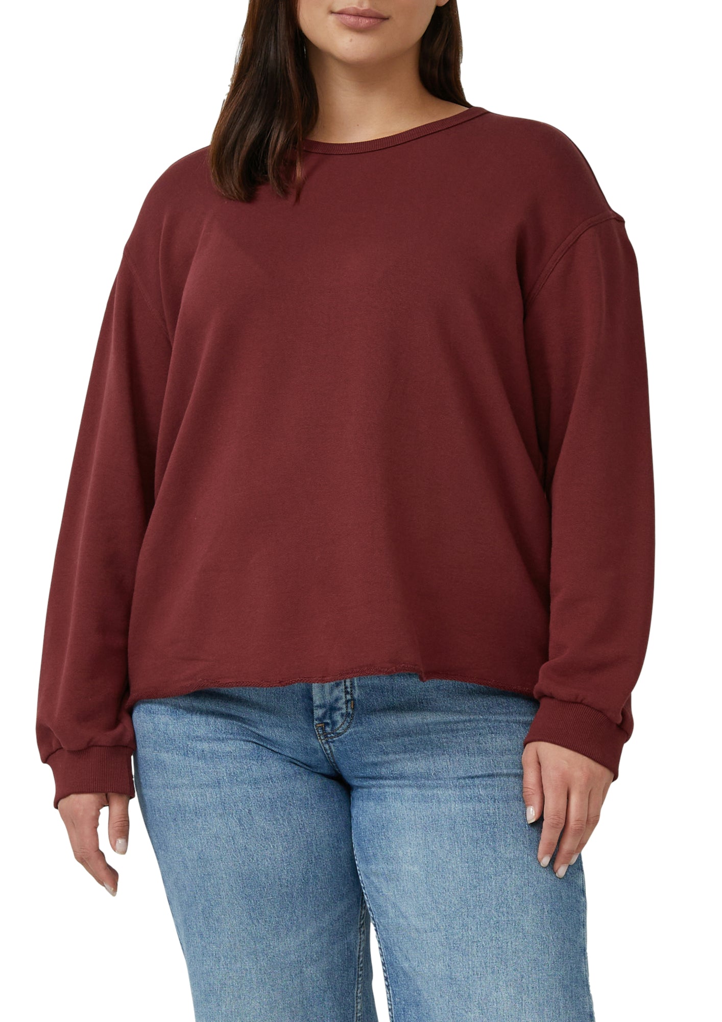 s.Oliver PLUS Pullover  bordeaux