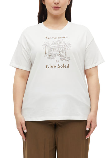 T-Shirt im Relaxed Fit mit Frontprint