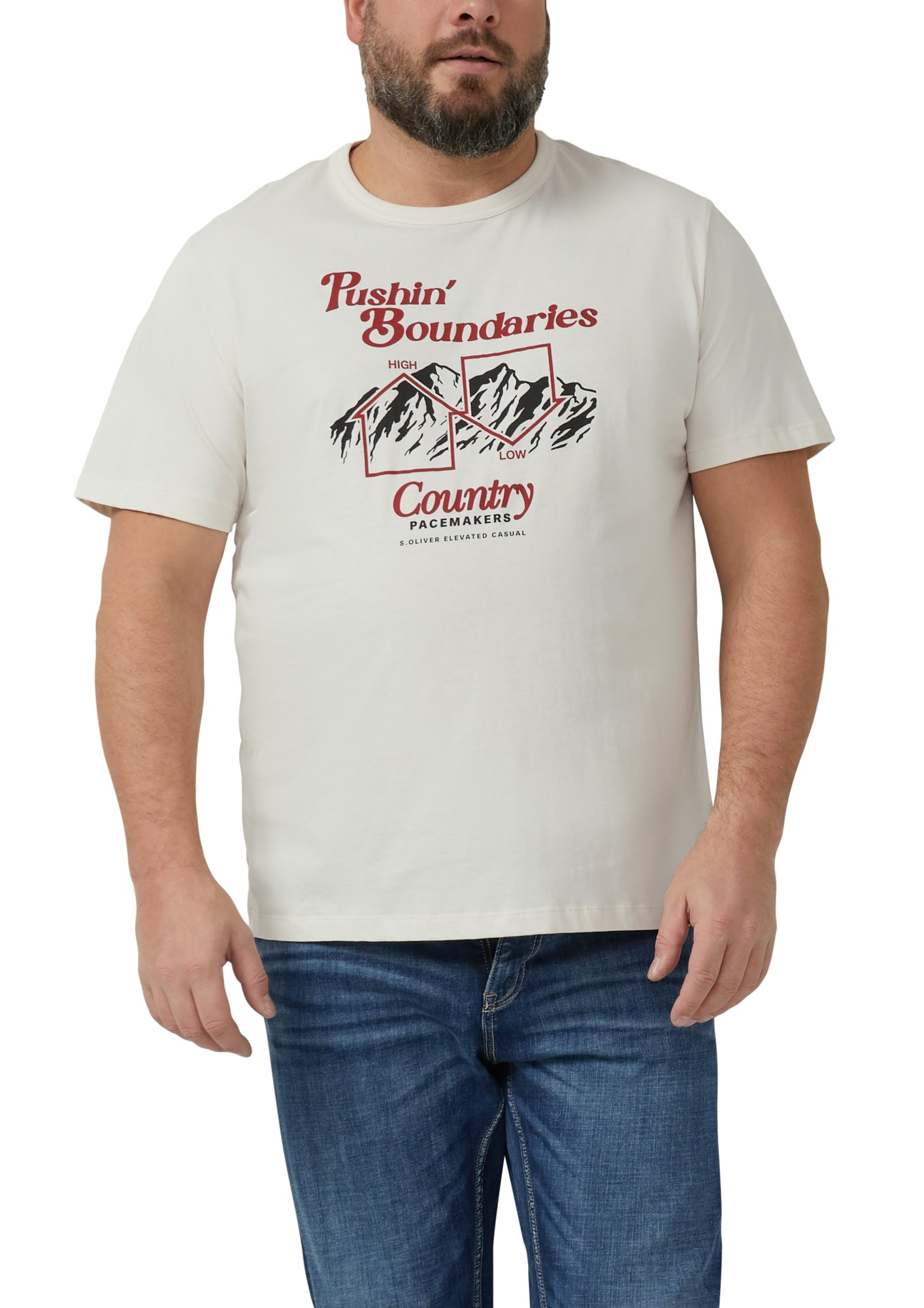 s.Oliver PLUS T-Shirts  weiß