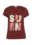 s.Oliver PLUS T-Shirts  rot