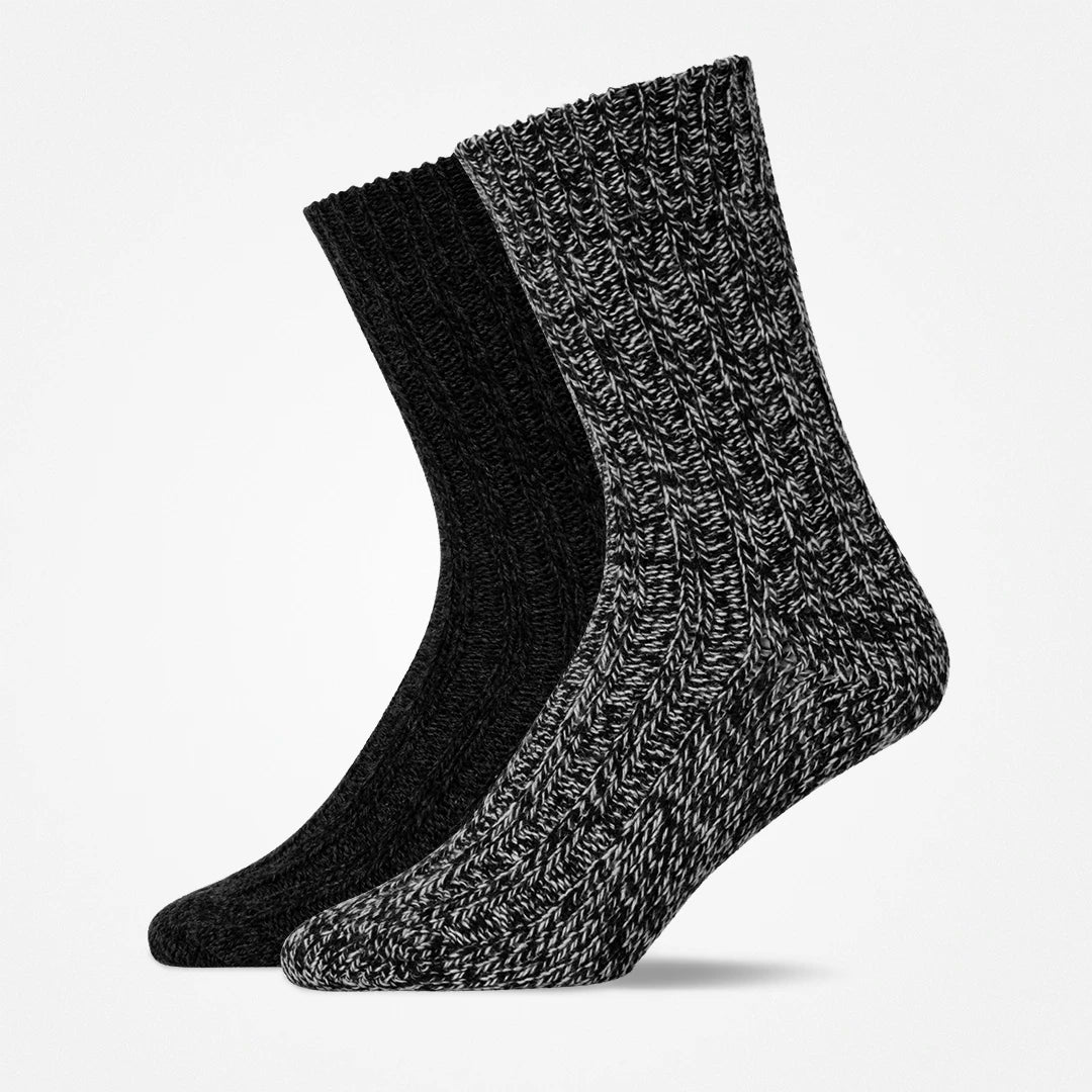 snocks Socken  dunkelgrau